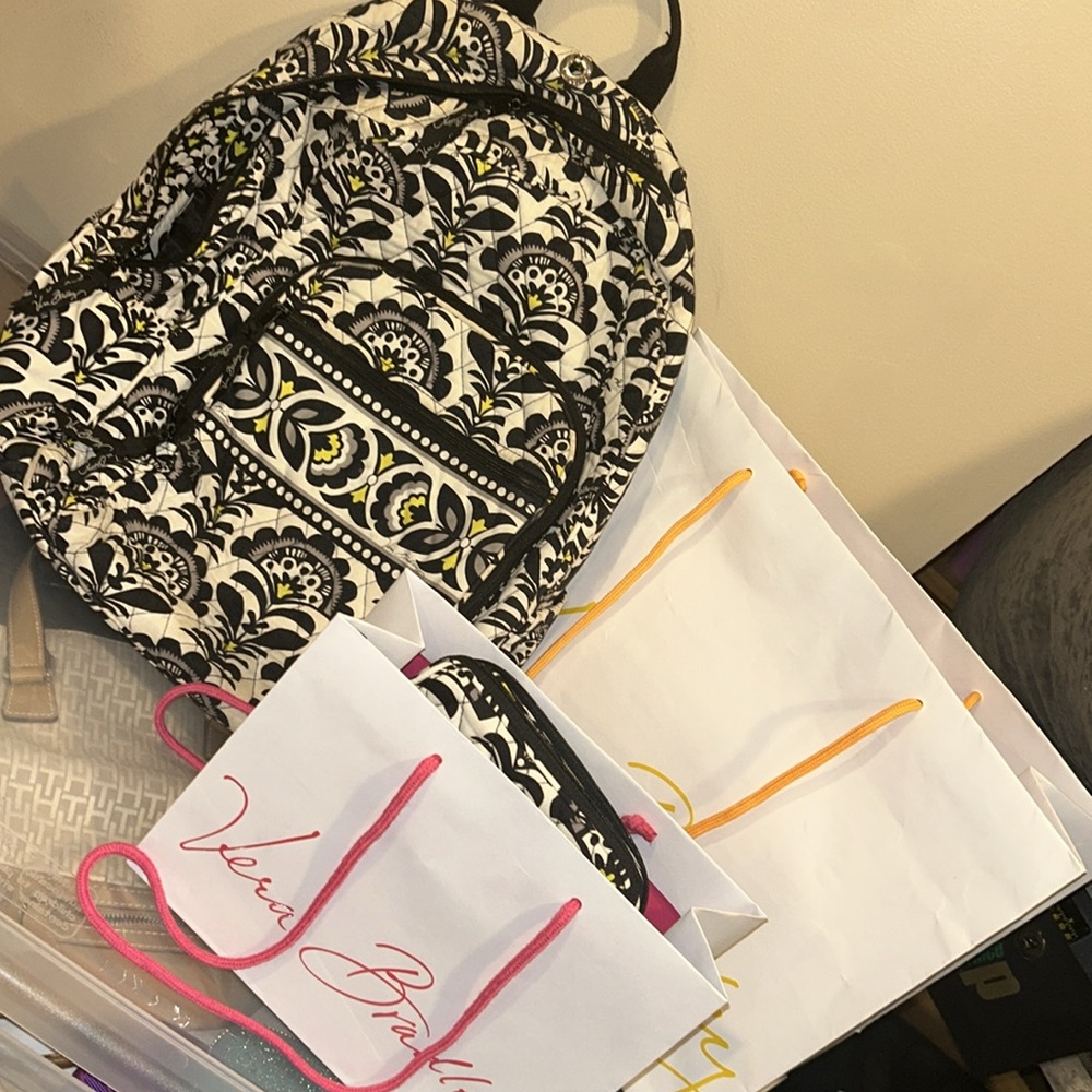 2 piece VERA BRADLEY backpack & crossbody set